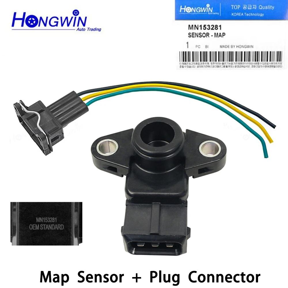 MN153281 Manifold Absolute Pressure MAP Sensor For Chrysler Sebring Dodge Stratus Mitsubishi Diamond Endeavour Grant Montero