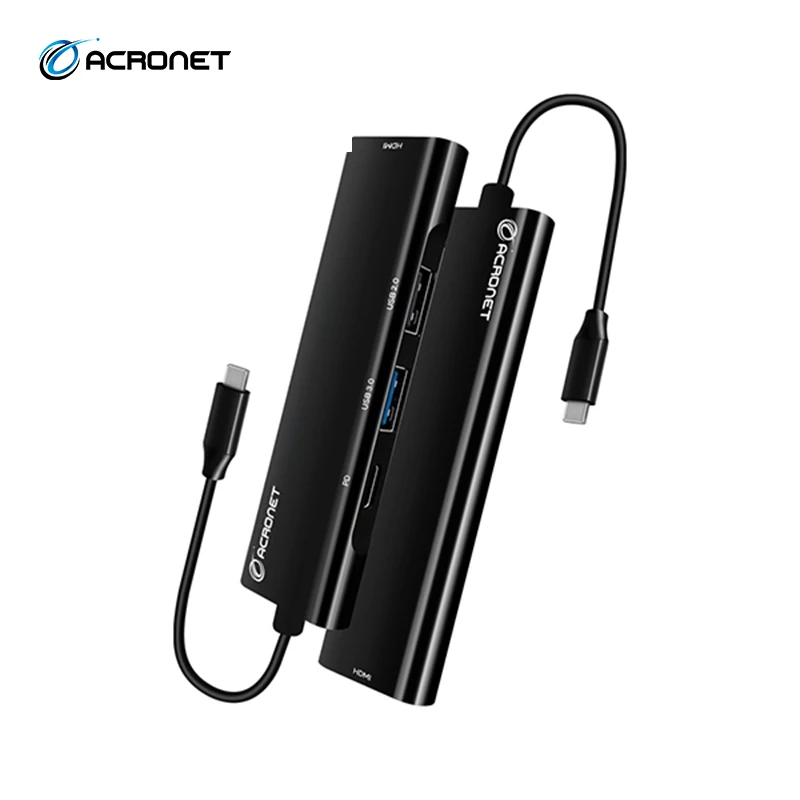 ACRONET USB C Type Multi Hub 4K 30Hz, KDK-K14