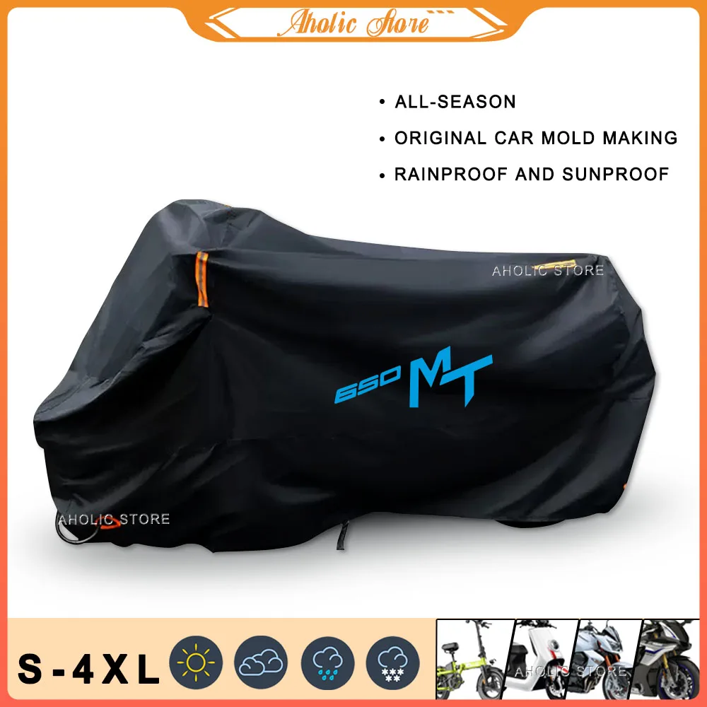 Motorcycle Cover Outdoor Rain Dustproof UV Protector Covers For CFMOTO 650MT