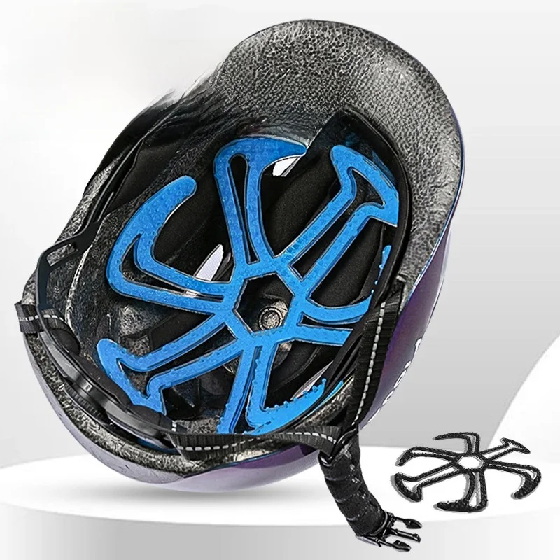 AliExpress Motorcycle Helmet Silicone Lining Flexible Deformation Resistant Cycling Vehicle Helmet Lining Heat-resistant Well-ventilated co