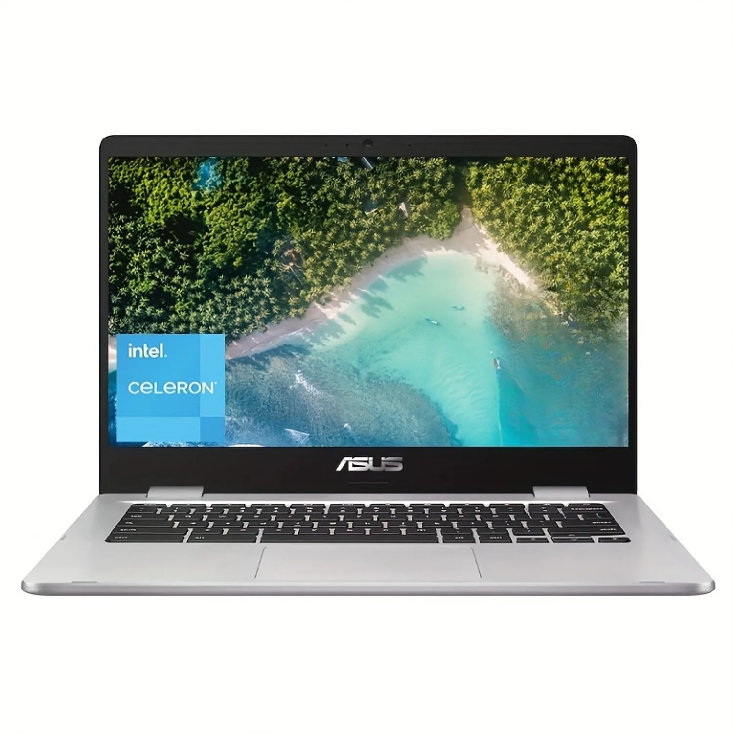

Ноутбук ASUS Chromebook C424, 14 дюймов, Intel Celeron N4020,4 Гб, 384 ГБ памяти (eMMC 128 ГБ + SD карта 256 ГБ),Chrome OS