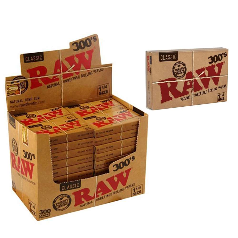 الخام الكلاسيكية المتوسطة 1 1/4 78 مللي متر ، 300 الشكل ، يحتوي على 40 300 كتيبات ورقية