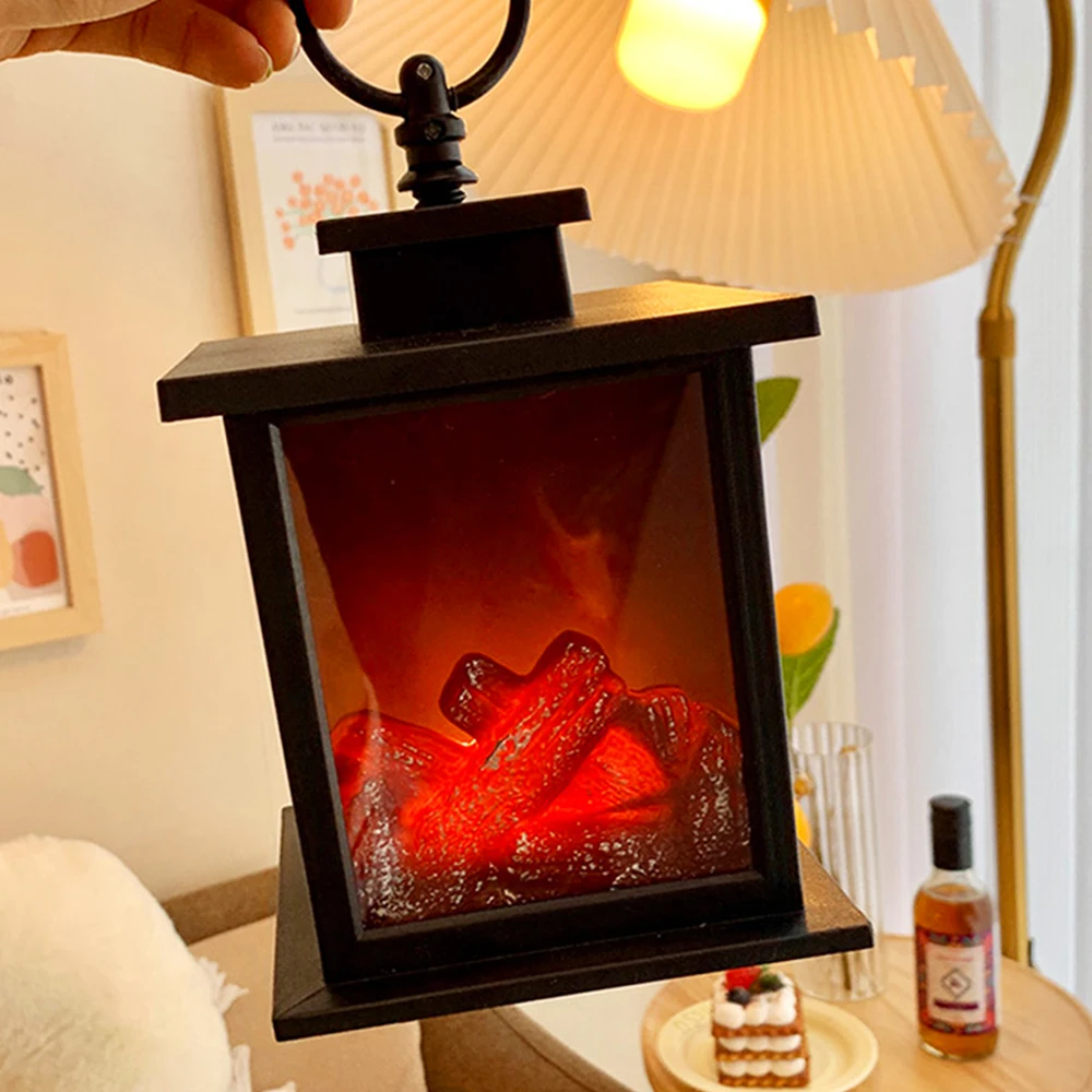 (sale) LED 불멍 무드등 캠핑 랜턴 모닥불 벽난로 조명
