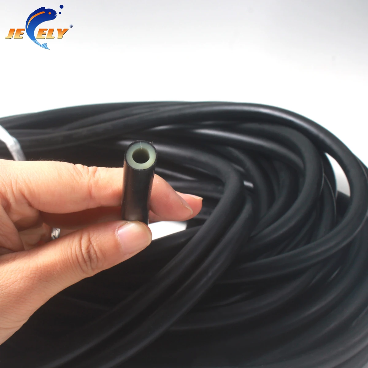 5mmx10mm Black Color Rubber Tube For Spearfishing (100cm)