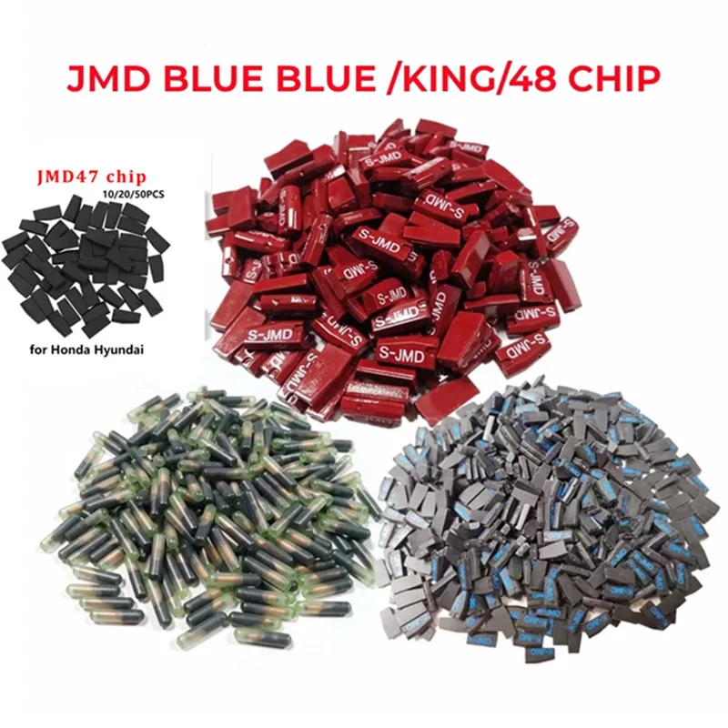 Newest Original JMD red blue chip jmd47 chip for Handy Baby Auto Key Programmer G/KING/Red Chip Copy G/96bit 48 Chip