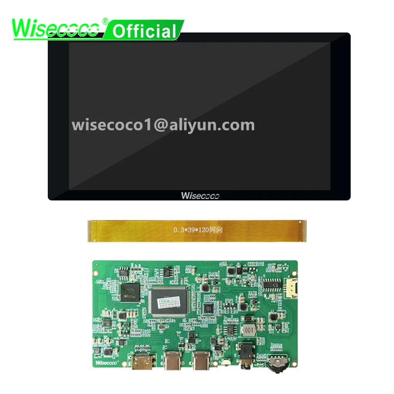 Wisecoco 7 Inch 1920x1080 IPS Touch Screen USB-C Control Board For Raspberry Pi 5/4 Gaming Display Mobile Phone Windows PS5 XBox - Image 5