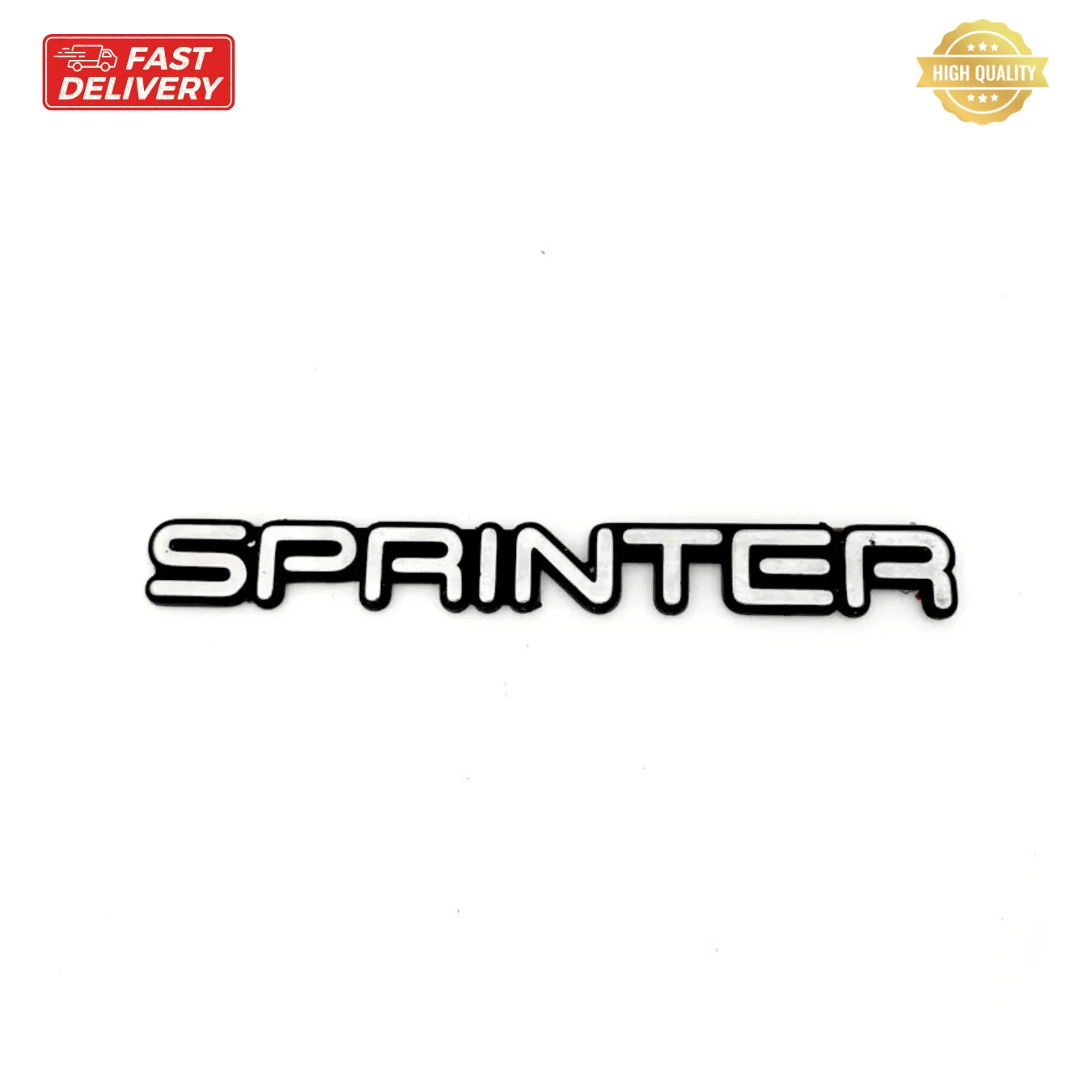 

Toyota Corolla Sprinter Rear Trunk Badge Emblem Die-Cast Vintage Part Replacement