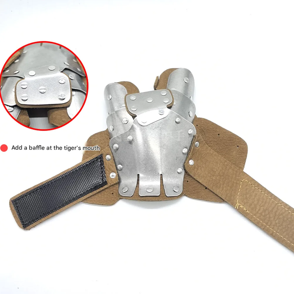 قفازات واقية للرماية عامة، قفازات رماية من الفولاذ المقاوم للصدأ 304 للأسماك، قفازات واقية للرماية لليسار واليمين