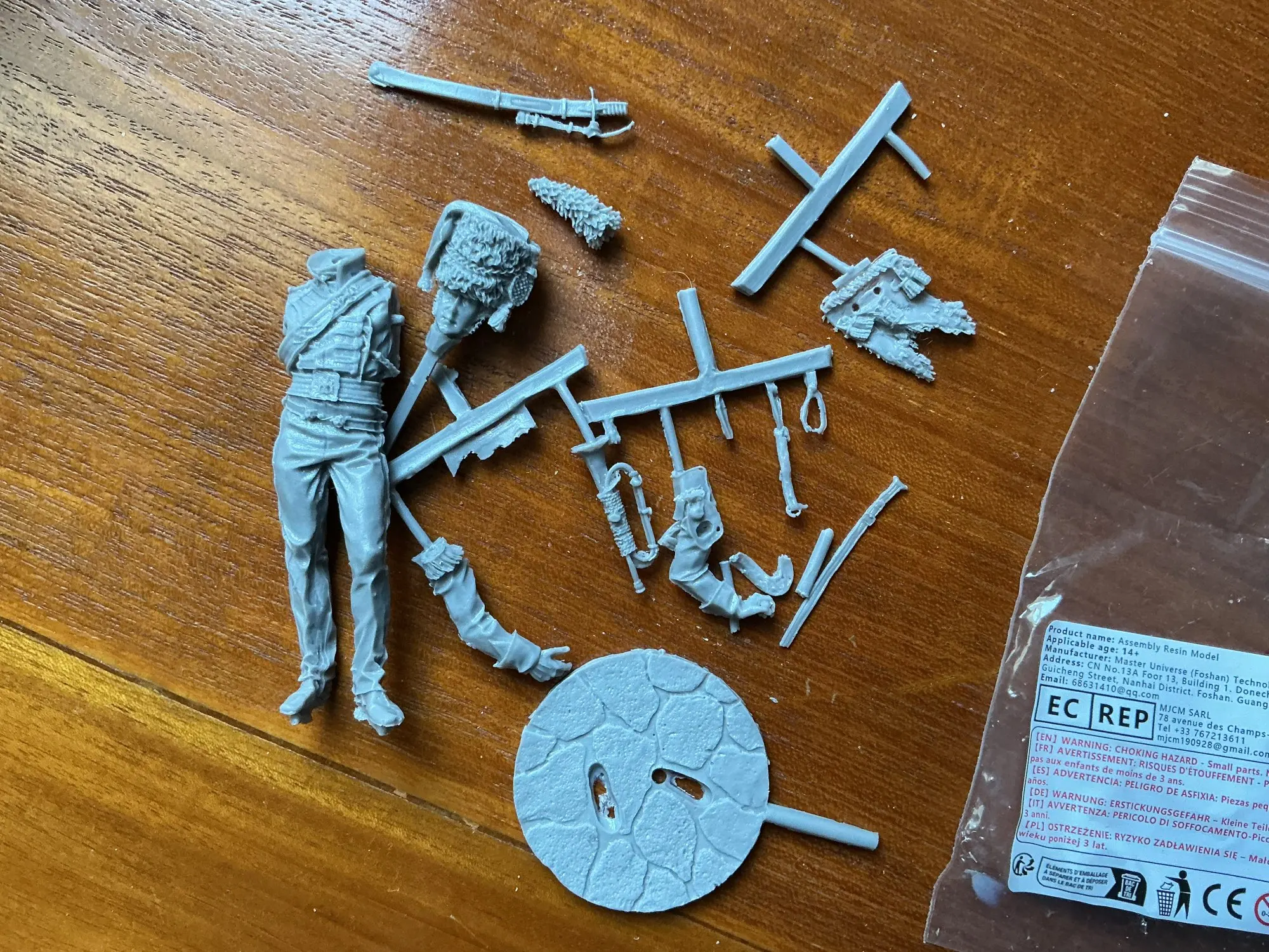 Buyer photo of this resin kit