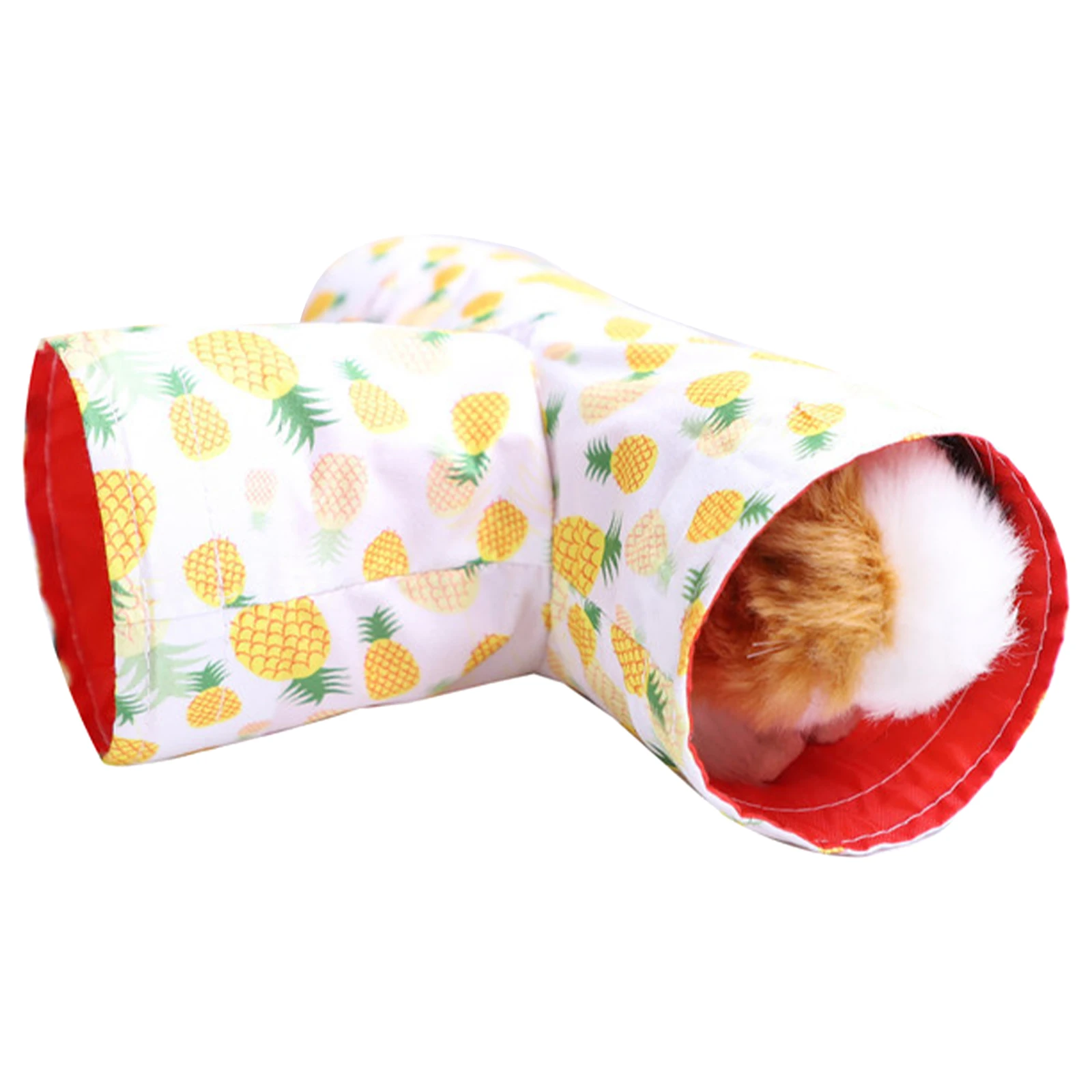 Small Guinea Pig Hamster Toy Tubes Tunnels Hamster Cage House Hideout Channel Chinchillas Hamster Tunnel Toy