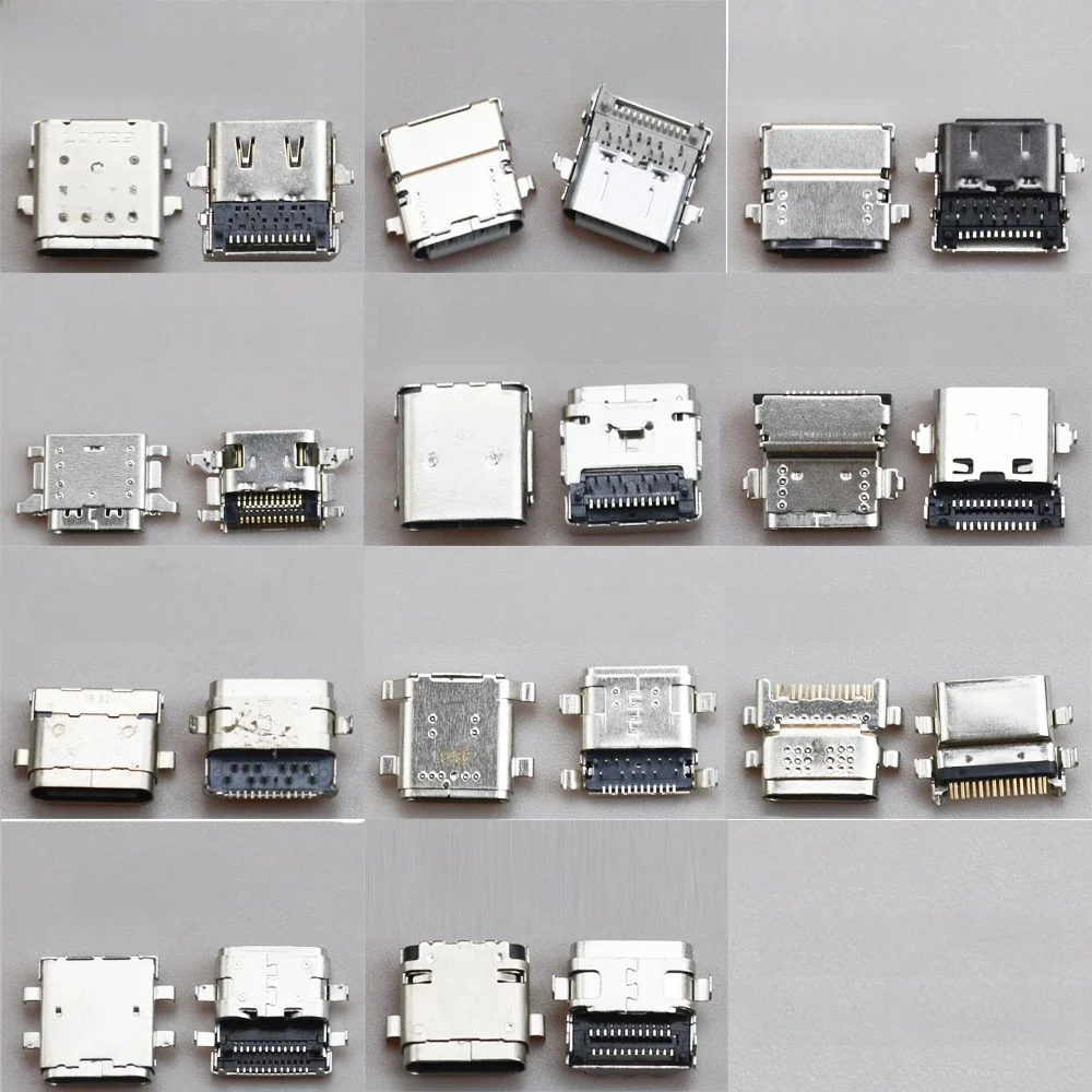 Port de charge petd'alimentation USB Type-C pour ordinateur portable, prise arrière, micro prise de charge intégrée, ordinateur portable Bali HP Acer Dell, 1PC