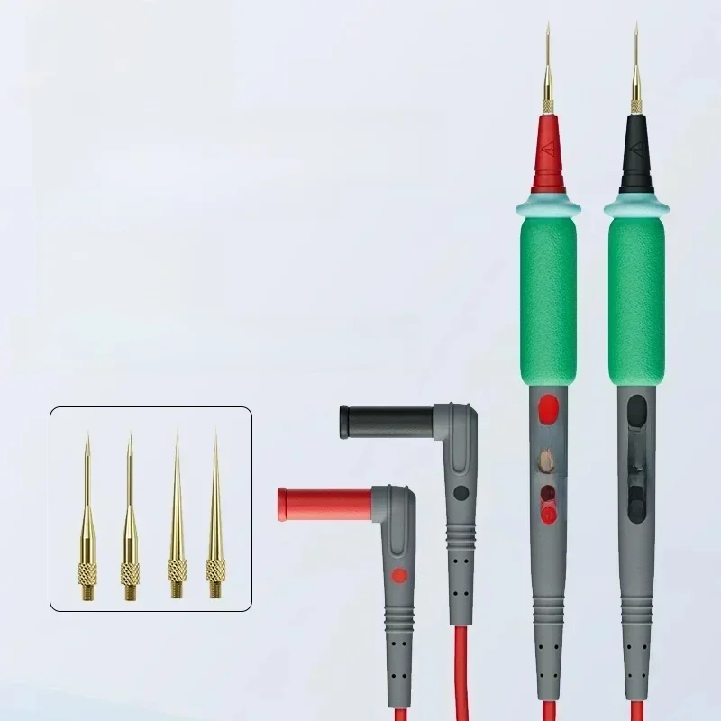 BST-050 Multimetr z igłą i portem bananowym Super spiczasta sonda Przewody pomiarowe Pin Elastyczne końcówki sondy testowej Złącze — zdjęcie 2