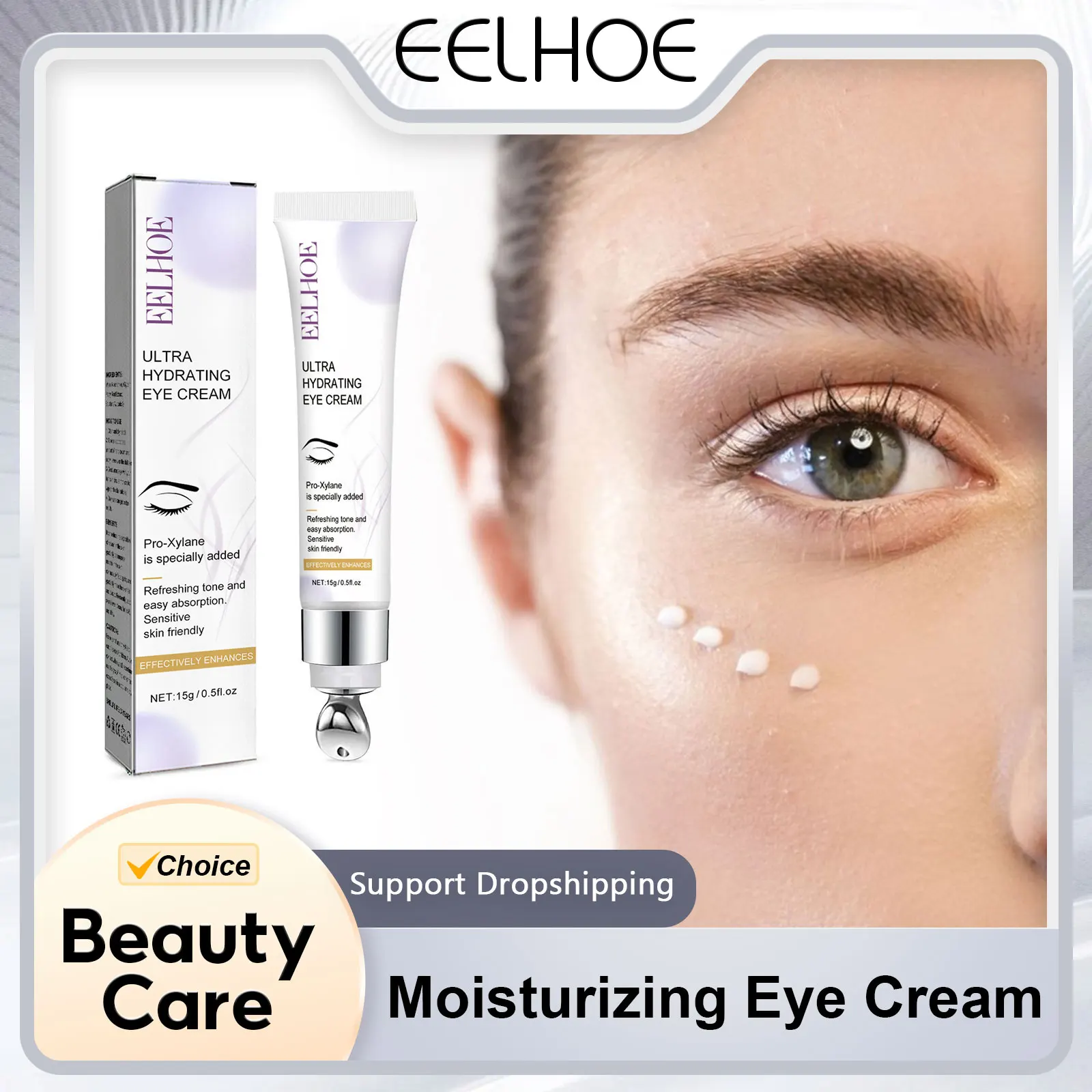 

Moisturizing Eye Cream Dark Circles Removing Eye Bags Improve Puffiness Lifting Skin Brightening Skin Care Nourishing Eye Serum