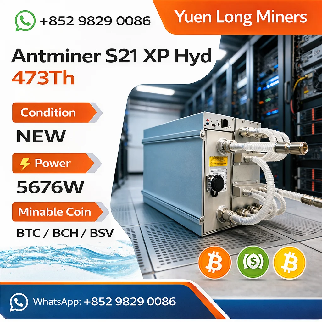 

Специальное предложение: купи 4, получи 2 бесплатно — Майнер BITMAIN Antminer S21 XP Hyd 473Th для майнинга BTC с высочайшей эффективностью и низким энергопотреблением
