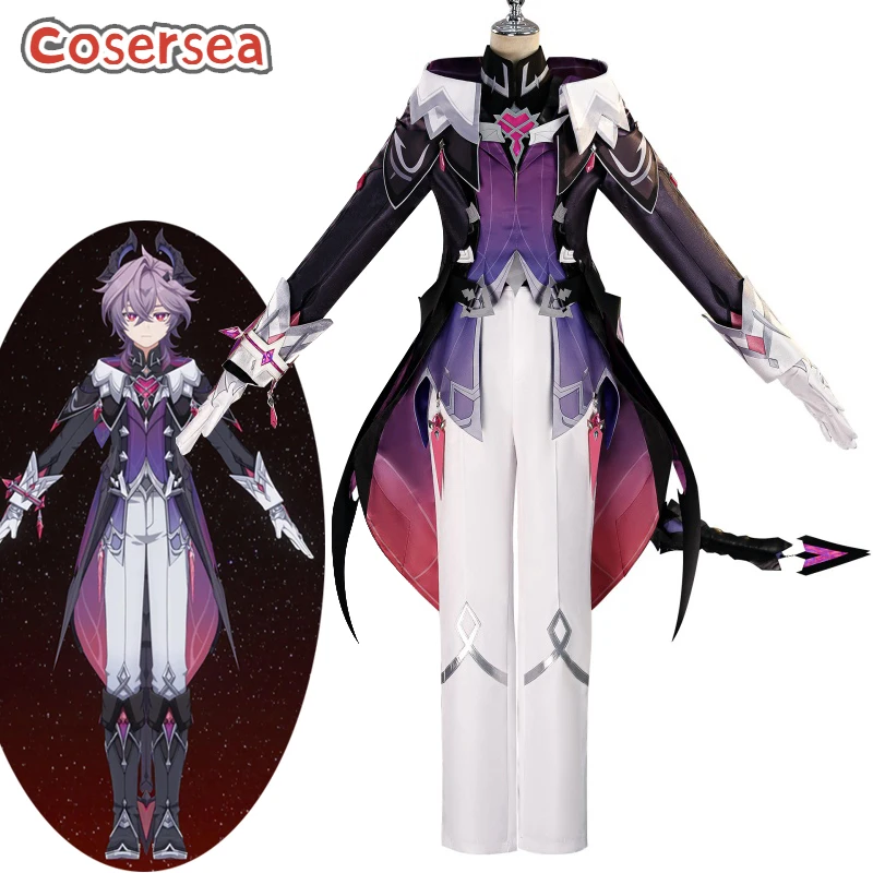 

Cosersea Durin Cosplay Costume Game Genshin Impact Durin Role Play Halloween Men Uniform Carnival Party Costume Outfit Fullset