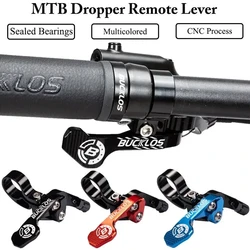 BUCKLOS Telescopic Seatpost Controller MTB Dropper Seat Post Lever Bicycle Seat Shock Remote Lever Bike Suspension Seat Post