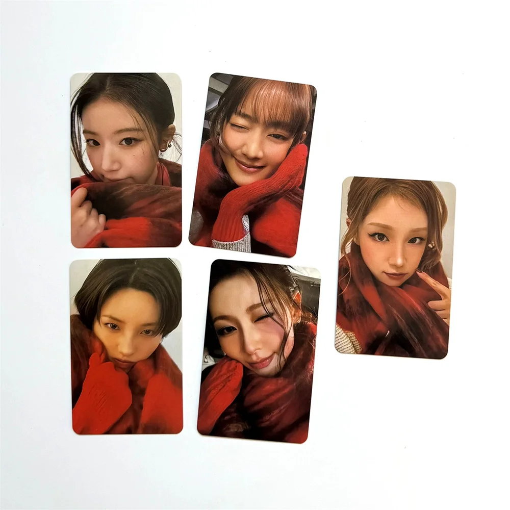 5 ピース/セット GIDLE カードホリデーラッキードローフォトカード特別な LOMO カード明るいフィルムカード ShuHua Minnie YuQi ファンコレクションギフト