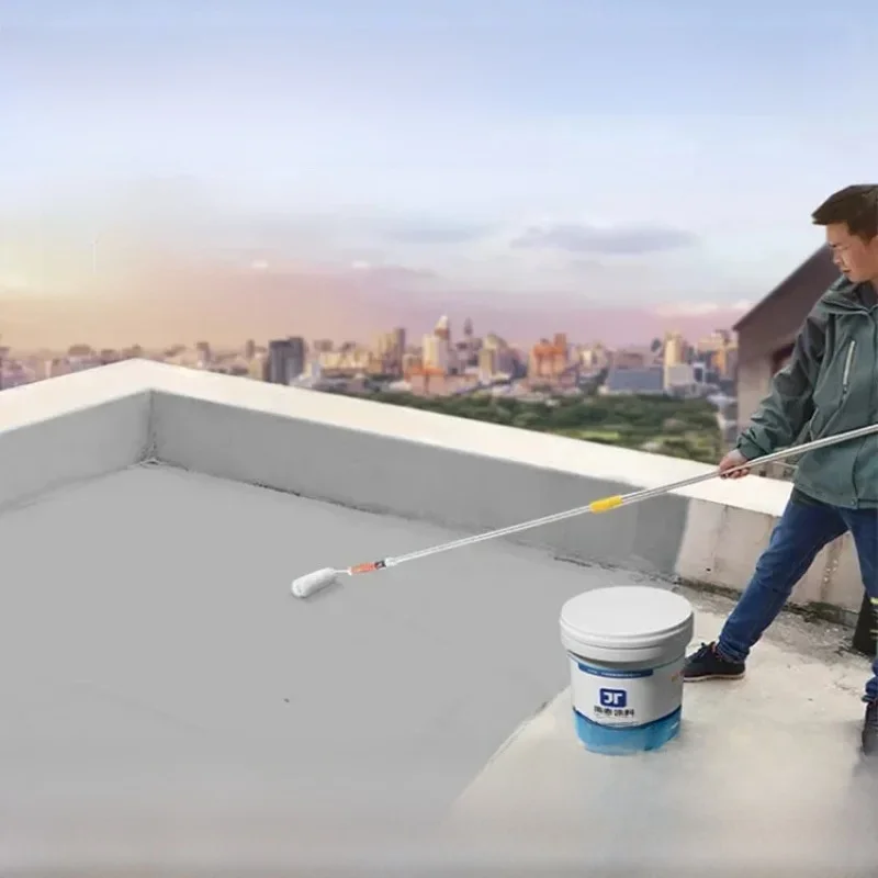 Dak Onzichtbare waterdichte coating Watergedragen polyurethaan dak waterdichtingsmiddel Krachtig lekvrij afdichtmiddel voor scheurreparaties - afbeelding 2