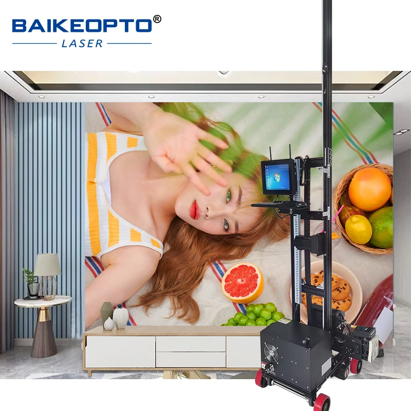 

BK-GP200XP 3D UV wall printer machine 2 in 1 wall and floor printing machine with dual DX10 print head