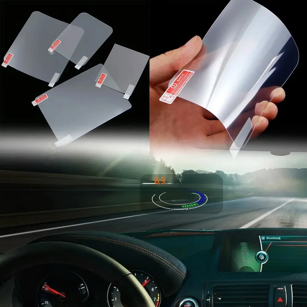 Film de moulage de pare-brise de voiture pour affichage tête haute, transparent et clair, HUD automatique