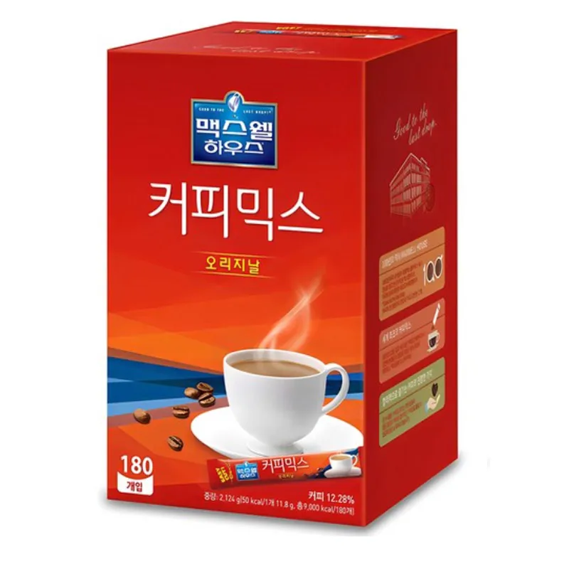 Maxwell House Orange 180T x 4 Pix 1 Box Coffee Mix Stick Coffee disposable Coffee