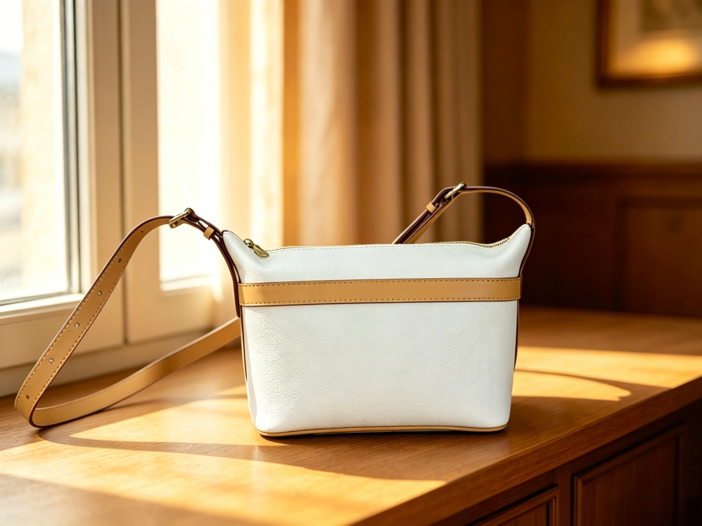 

2026 New Underarm Bag Color Block Adjustable Strap Purse 21X14cm ZX8725