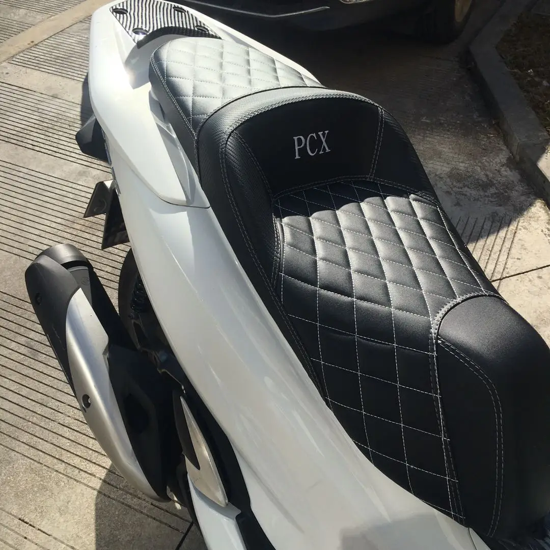 Modified motorcycle comfortable PCX125 PCX150 PCX160 pcx seat seats cushion pad with backrest PCX logo for Honda PCX 2018- 2025