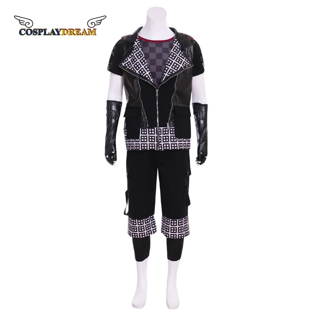 Kingdom Hearts Yozora Cosplay Costume Boy Men Shirt Pants Full Set With Scarf Halloween Carnival Outfit Custom Made