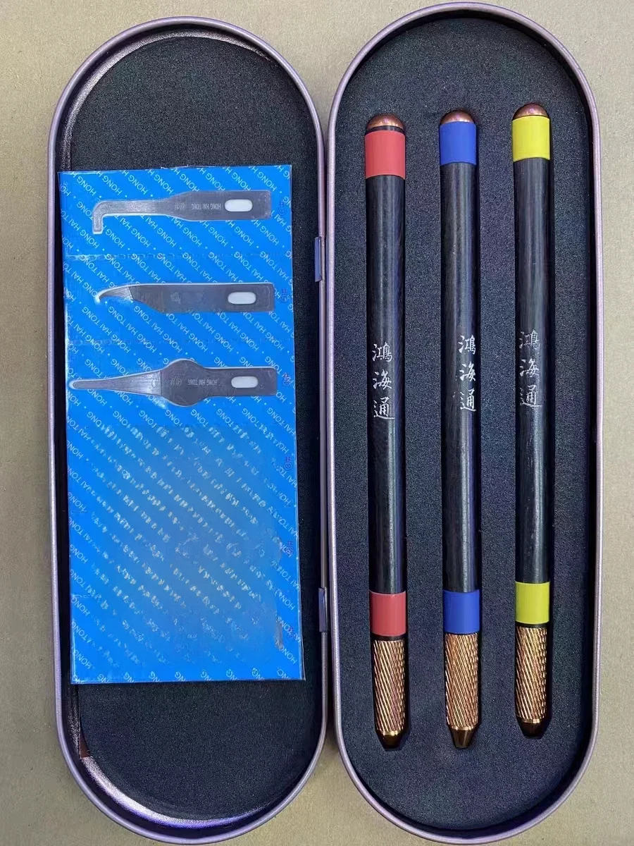 Zestaw ostrzy Hong Hai Tong G7 HHT do usuwania kleju do procesora A12 A11 A10 A9 A8 Klej do procesora Nand Wifi IC Lace Cutter Cpu Blade — zdjęcie 2