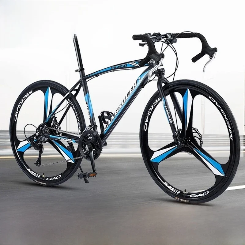 AliExpress OLOME Chase Handlebar Road Bike 700C Variable Speed Mountain Bike Student Adult BICYCLE Double Disc Brake