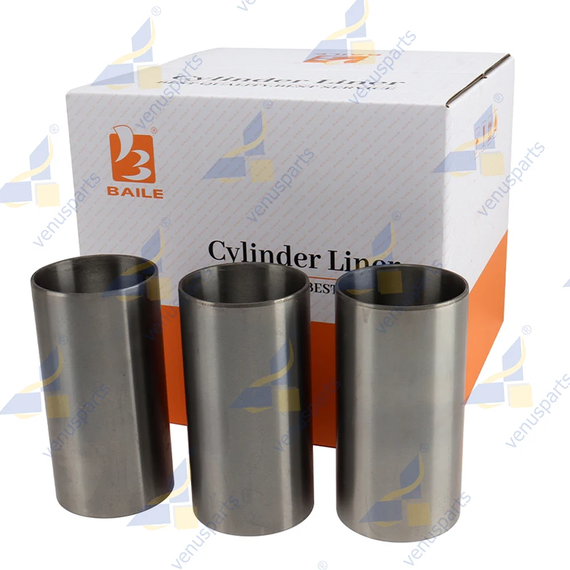 

D722 Cylinder Liner 3 PCS For Kubota Engine Excavator Overhaul Rebuild Kit Piston