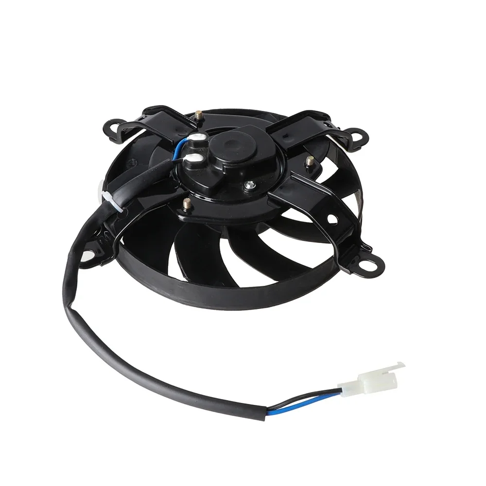 AliExpress NONE Universal Motorcycle Radiator Cooling Fan Water Oil Cooler 12V For HONDA YAMAHA KAWASAKI SUZUKI GasGas Bike Engine Accessories