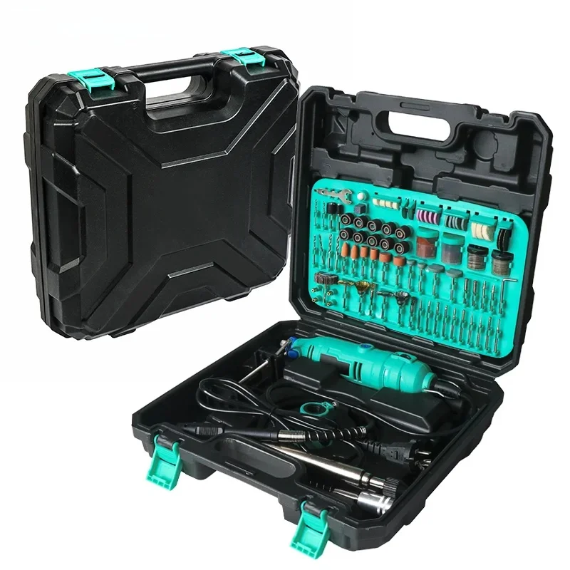 Mini Dremel Drill DIY Mini Rotary Tool Drill Mini Grinder Hand Drill Polishing Machine Mini Drill Box With Dremel Accessories