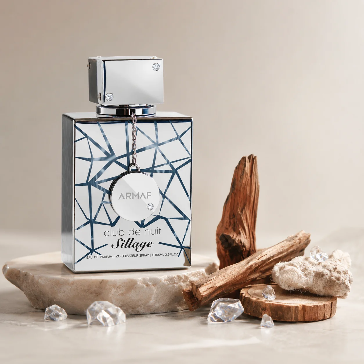 Armaf Club de Nuit Sillage EDP Perfume 105ml Silver Blue Crack Mirror Bottle Unisex Long Lasting Fragrance Spray Luxury Gift For Men Women Club Dating Daily Wear view 5