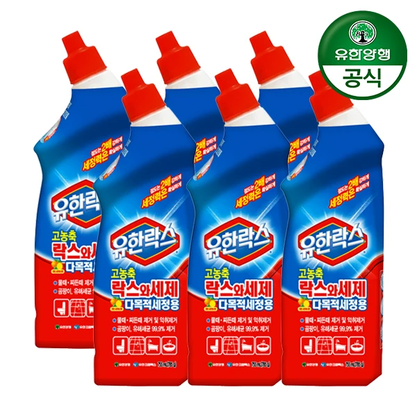 [Yuhan] Yuhanrox high-enrichment Rox&Cleaner for multipurpose cleaning 755ml X 6ea (508197)