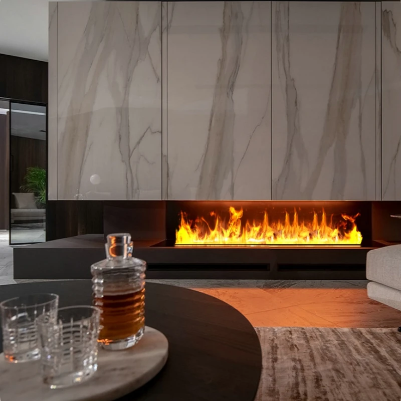 

5 year warranty steam mist fake flame water vapor fireplace electric 3d steam