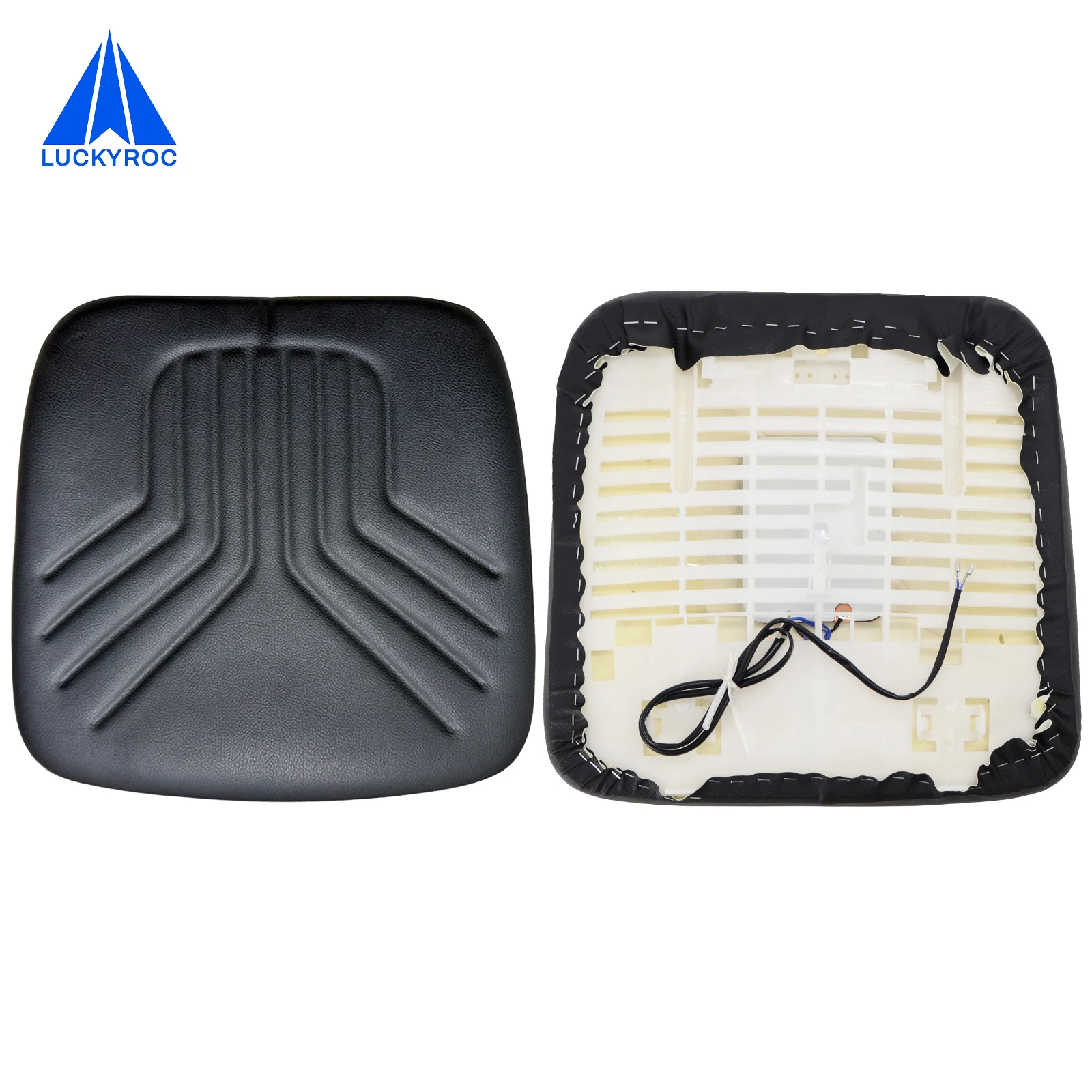 

LUCKYROC запасные части для вилочного погрузчика, обивка подушки сиденья с переключателем 3514338009 для Linde 1275-01 1276-01 115-11 115-12 350-04 1 шт.