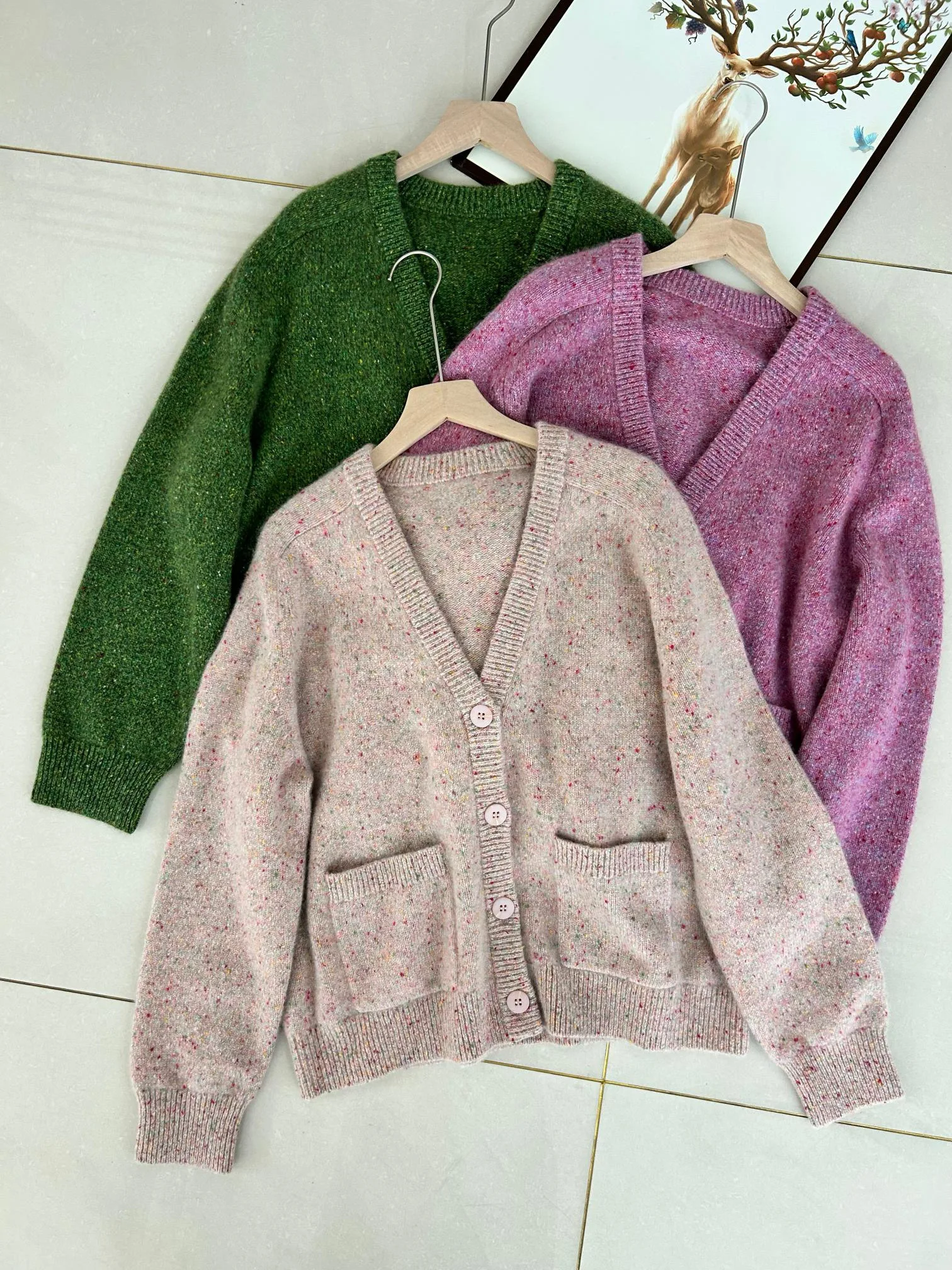 

Осень-зима роскошный однотонный женский кардиган из 100% кашемира