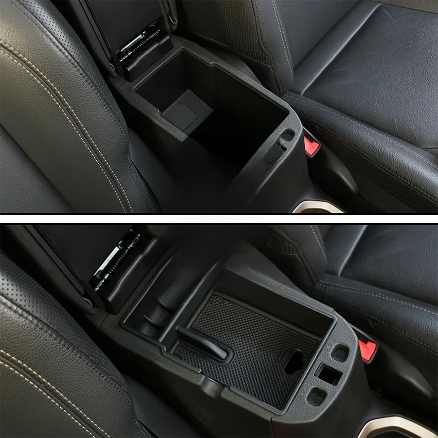 Car Central Armrest Box Car Center Console Armrest Box Glove Box Secondary Storage for Jeep Renegade 2015 - 2022 — zdjęcie 2