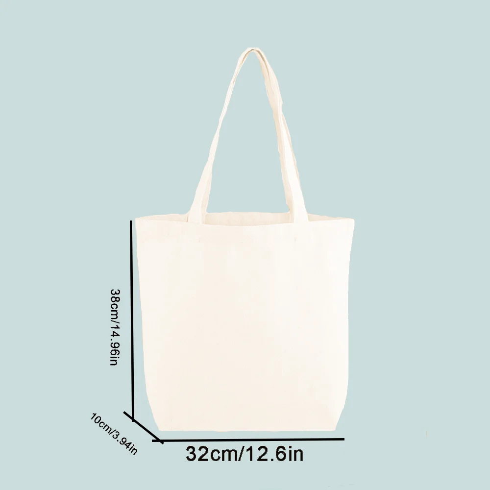 Customized Name Canvas Handbag, Customized Printed Shoulder Bag, Large Capacity Beach Vacation Book Handbag,Christmas Gift.