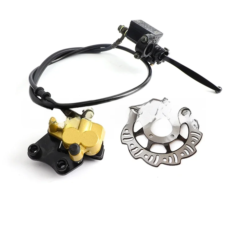AliExpress NONE 1Set Motorcycle Front Disc Brake Kit Hydraulic Brake System for 110cc 125cc 140cc BBR TTR Pit Bike Motocross Scooter Pitbike