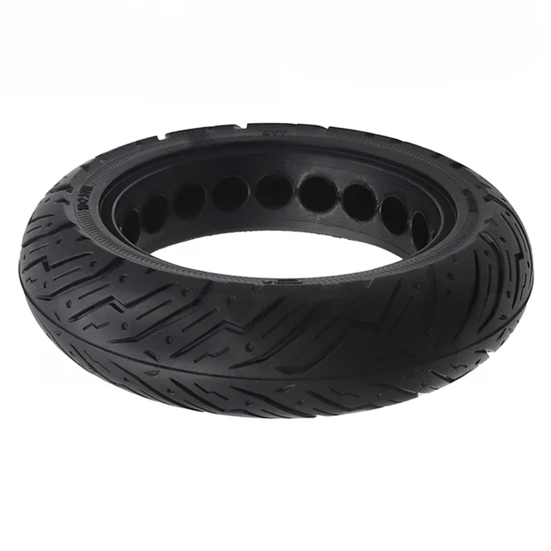 Pneu solide 10x2.5 pour Scooter électrique Ninebot Max G30 G30L G30D, pneu creux antidéflagrant en nid d'abeille 60/75 – 6.5, pneus Tubeless