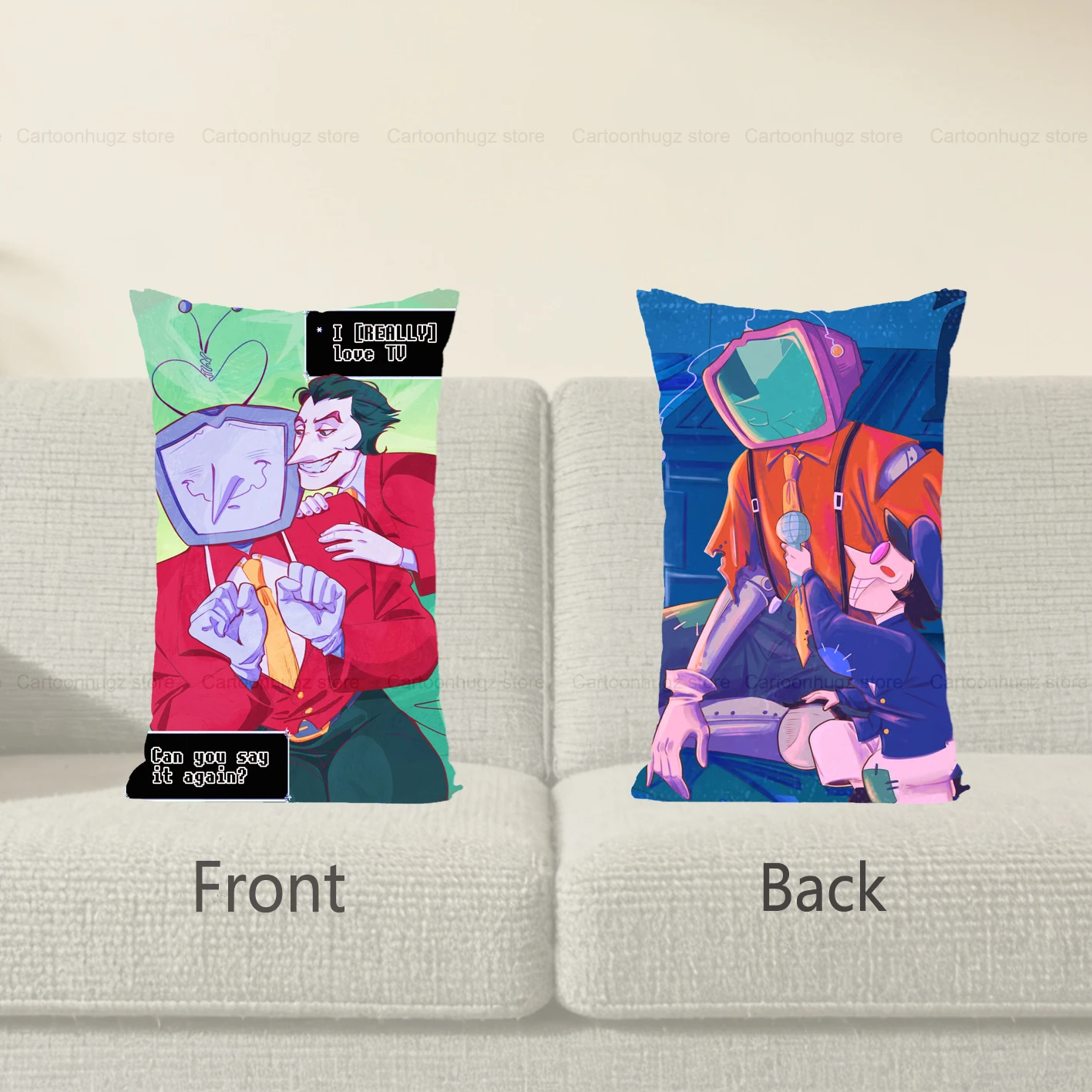 

Dakimakura Anime Tennafanart Pillow Cover Sofa Cushion Double-side Print Throw Pillow Case 40X60cm