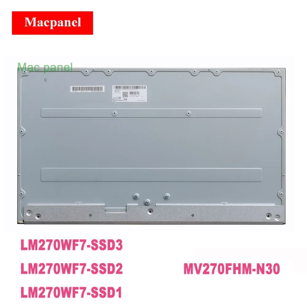 

Original New 27'' LCD screen LM270WF7 SSD1 MV270FHM-N30 LM270WF7 SSD3 LM270WF7-SSD2 LM270WF7-SSD1 For Lenovo Aio 3-27IMB05