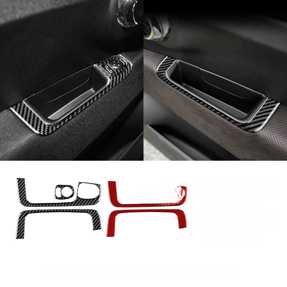 Group Fibre de Carbone Souple, pour Fiat 500 2008-2011 Abarth 595 2012 2013 2014 2015 2016 2017 2018 2019 2020-2023 Abarth 695 2017-2023