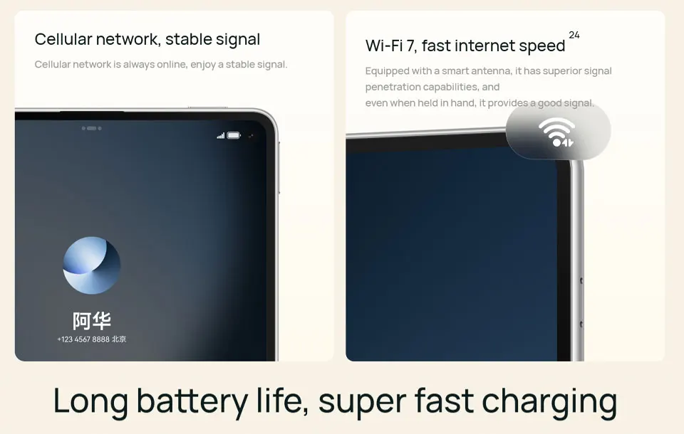 Huawei MatePad Mini LTE Reading Edition, 8.8-inch OLED Matte Display | HarmonyOS 5.1 only supports Chinese and English.