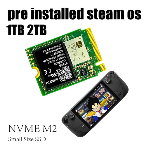 Imagen 2 del producto SSD 2230 Steam Deck Nvme M2 1tb 512gb 256gb Compatible con consola Steam Deck Pcie3x4 Alta capacidad utilizada en dispositivos compactos