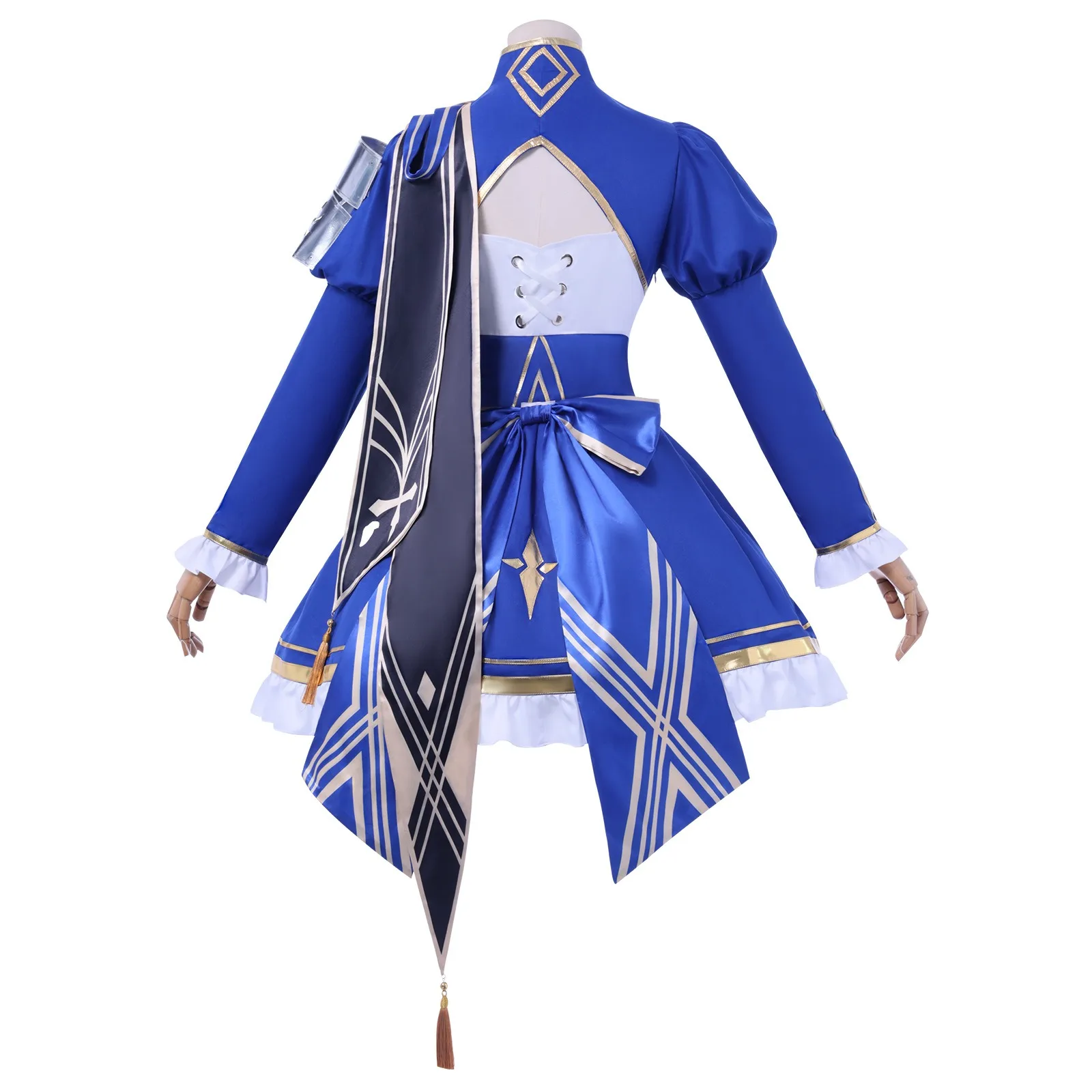 Honkai Star Rail Saber Cosplay disfraz de Artoria Pendragon vestido de princesa caballero azul traje de Fate King Arthur para mujer