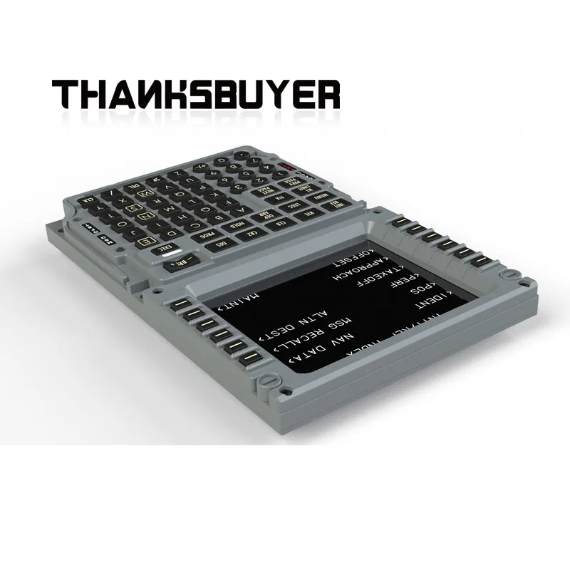 Original CS 777X 747X  737X CDU Control Display Unit Flight Simulator CDU for Cockpit Simulator Flight Games