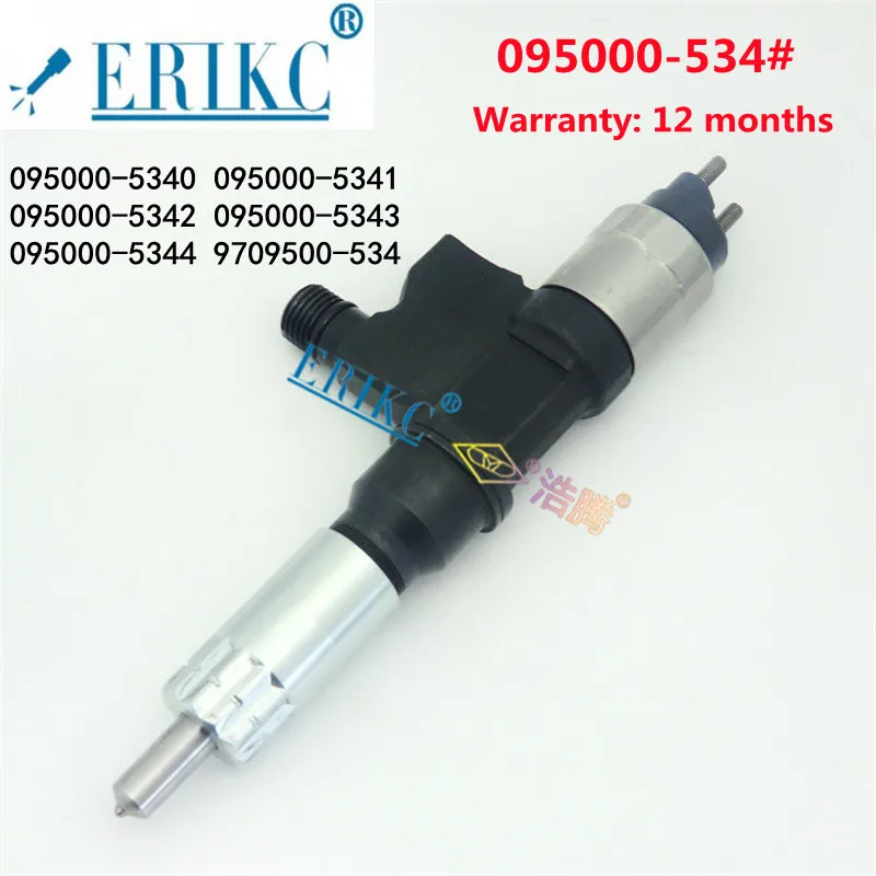 

ERIKC 095000-534# Automotive Parts Fuel Injectors 095000-5342 095000-5343 FOR Suzu Foward 4HK1 5.2L 8976024852 8976024853